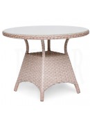 Плетені столи зі штучного ротангу Restor®.